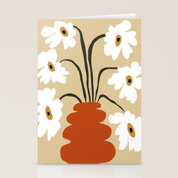 Six together flower pot  Stationery Card Gallery Image 2