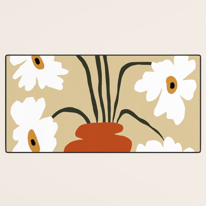 Six together flower pot  Desk Mat Gallery Image 3