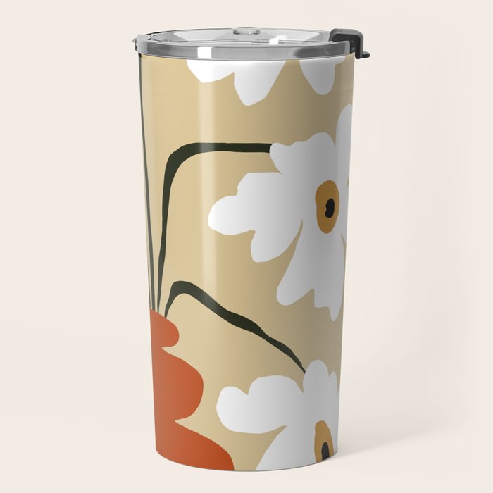 Six together flower pot  Travel Mug Gallery Image 2