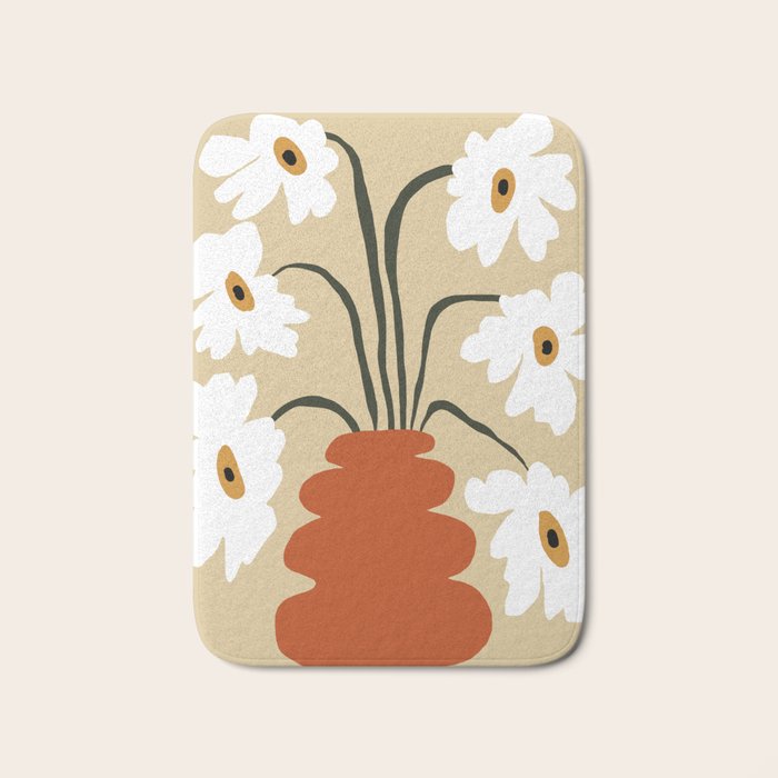Six together flower pot  Bath Mat Gallery Image 1