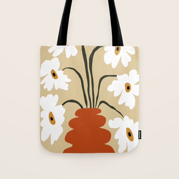 Six together flower pot  Tote Bag Gallery Image 1