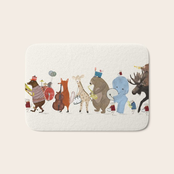 big little parade Bath Mat Gallery Image 1