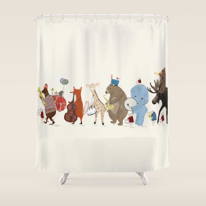 big little parade Shower Curtain Gallery Image 1
