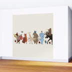 big little parade Wall Mural Gallery Image 2