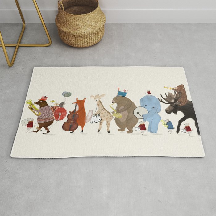 big little parade Rug Gallery Image 1