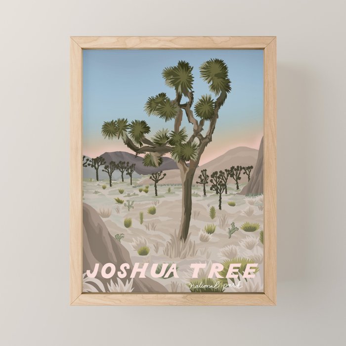 Joshua Tree National Park Mini Art Print Gallery Image 1