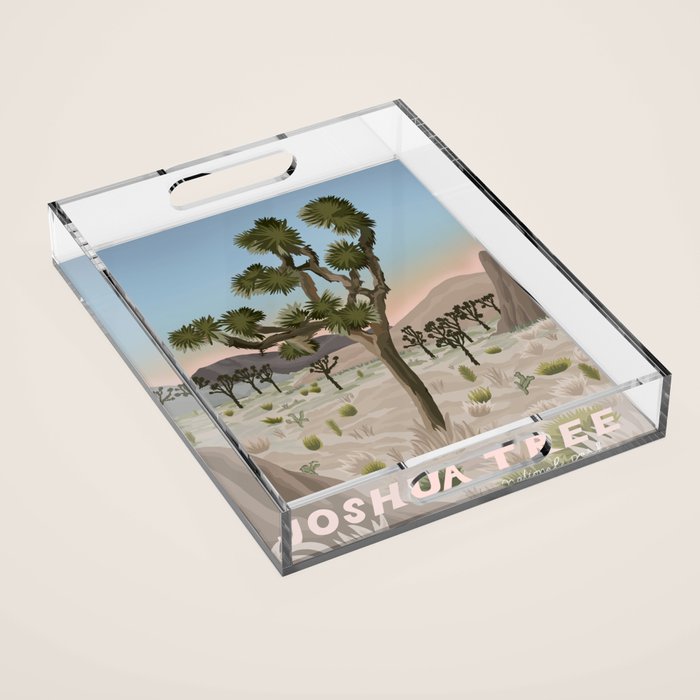 Joshua Tree National Park Acrylic Tray Gallery Image 1
