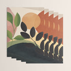 Abstract Sun Rays on the Branches 04 Wrapping Paper Gallery Image 3