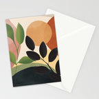 Abstract Sun Rays on the Branches 04 Stationery Card Gallery Image 2