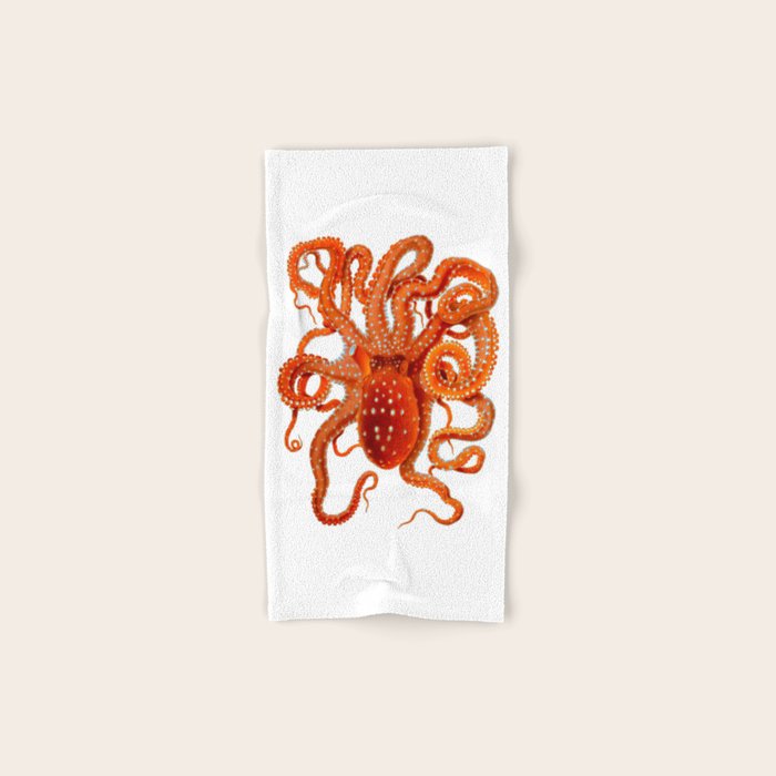 Vintage Octopus Bath Towel Gallery Image 1