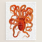 Vintage Octopus Jigsaw Puzzle Gallery Image 1
