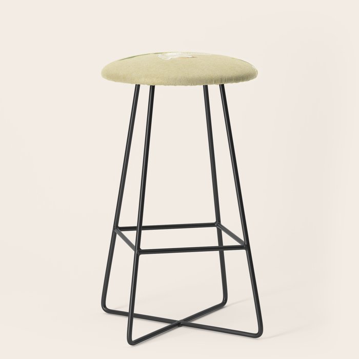 Pear blossoms and white swallow Type A: Minhwa-Korean traditional/folk art Stool Gallery Image 1
