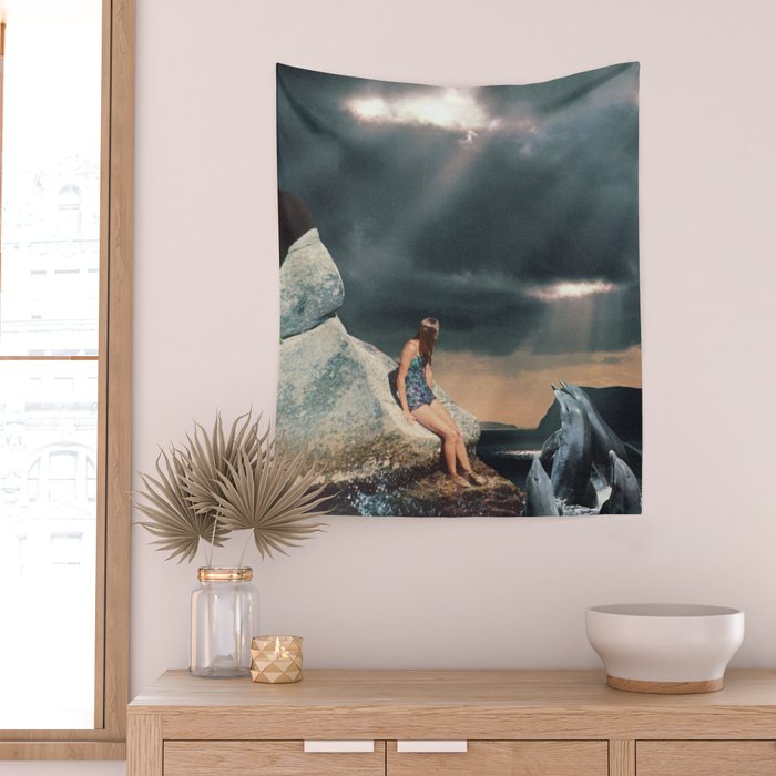 Lightstreaks  Wall Tapestry Gallery Image 2