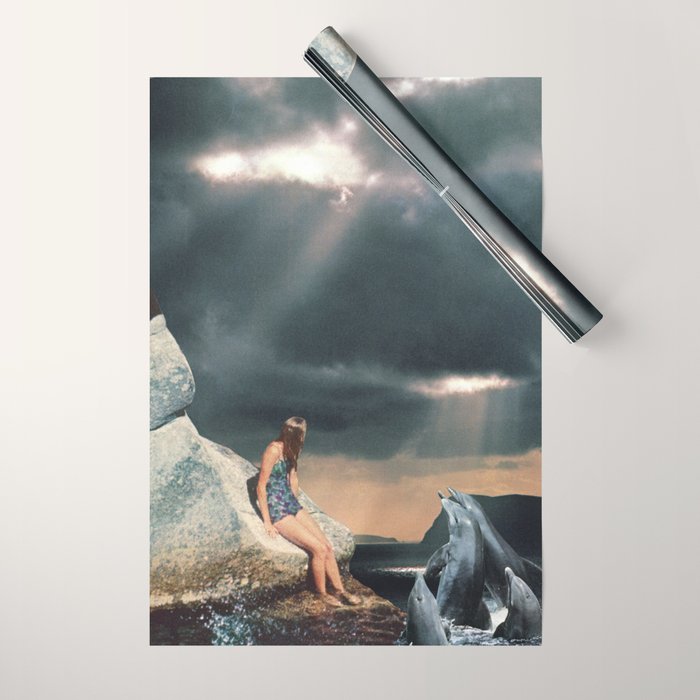 Lightstreaks  Wrapping Paper Gallery Image 1