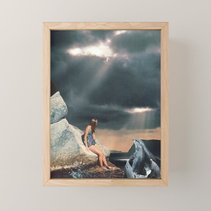 Lightstreaks  Mini Art Print Gallery Image 1