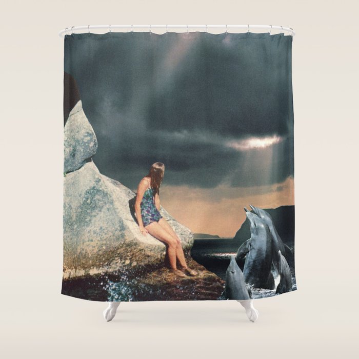 Lightstreaks  Shower Curtain Gallery Image 1