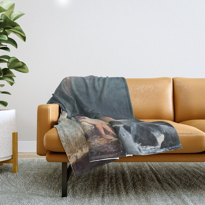 Lightstreaks  Throw Blanket Gallery Image 1