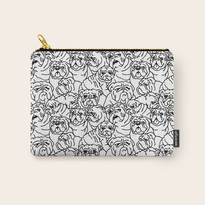 Oh English Bulldog Carry All Pouch Gallery Image 1