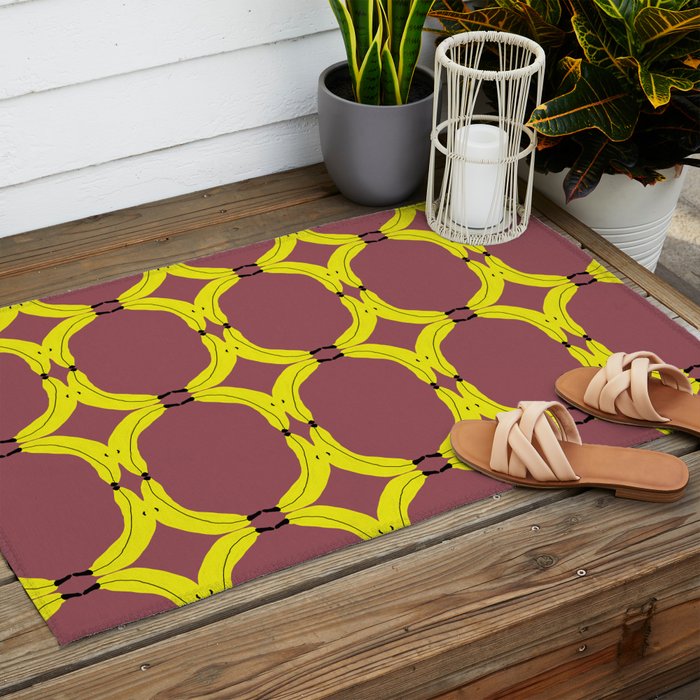 Banana Ritual Outdoor Rug Gallery Image 2