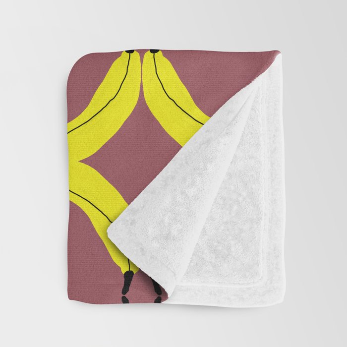 Banana Ritual Throw Blanket Gallery Image 3