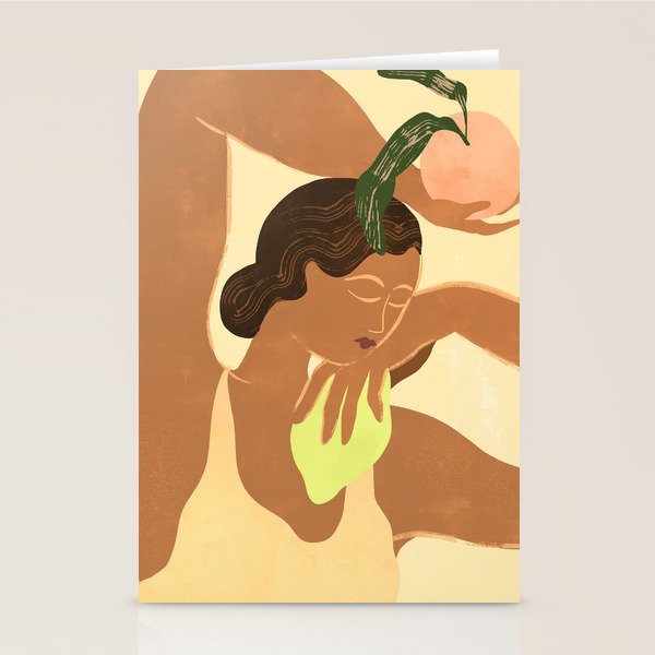 Sweet Apples Or Lemons Stationery Card Gallery Image 2