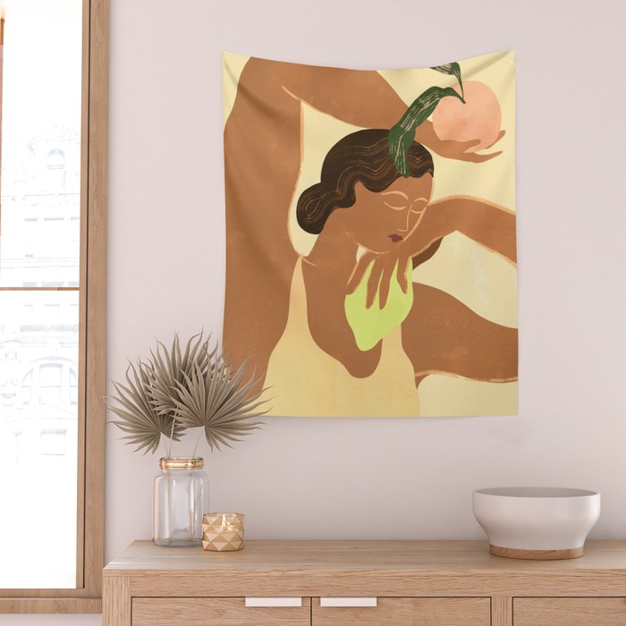 Sweet Apples Or Lemons Wall Tapestry Gallery Image 2