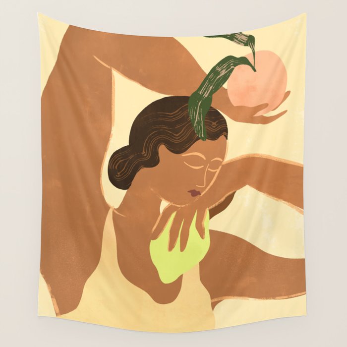 Sweet Apples Or Lemons Wall Tapestry Gallery Image 4