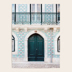 The green door | Lisbon Portugal architecture | Fine art travel photography print Poster Gallery Image 4