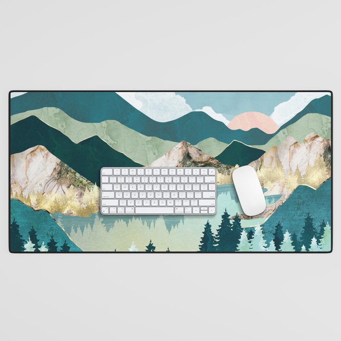 Winter Sun Desk Mat Gallery Image 1