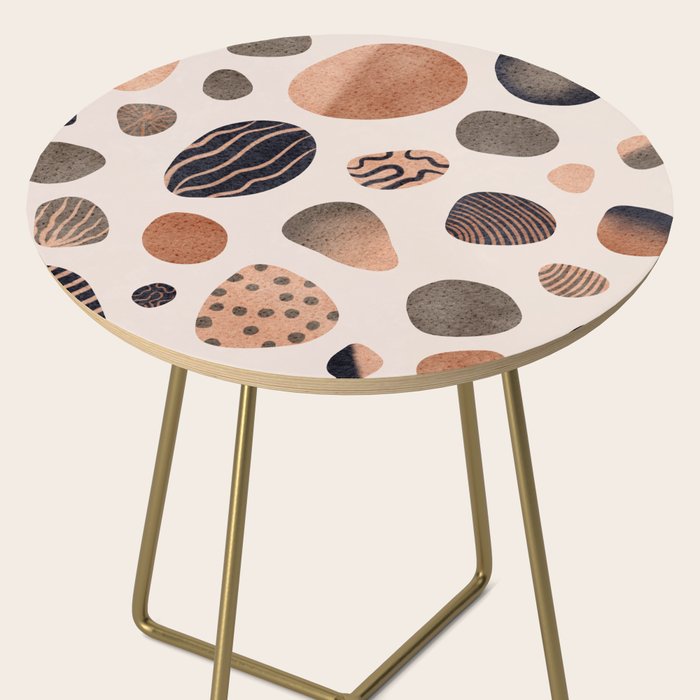 Watercolor Pebbles Side Table Gallery Image 2