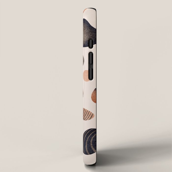 Watercolor Pebbles iPhone Case Gallery Image 2