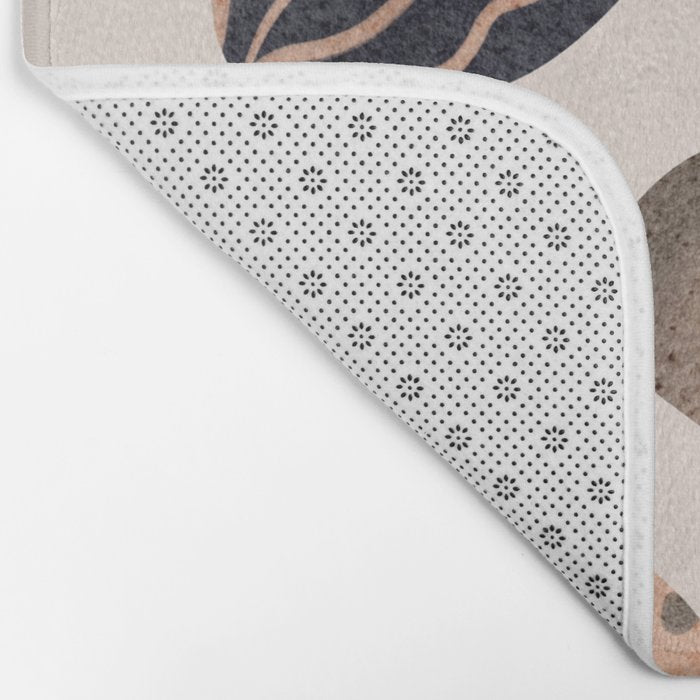 Watercolor Pebbles Bath Mat Gallery Image 2
