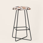 Watercolor Pebbles Stool Gallery Image 1