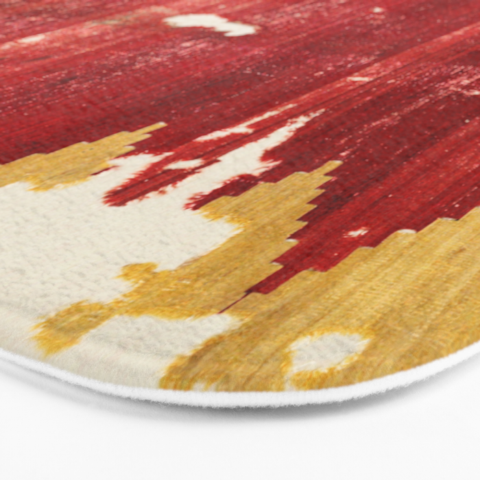 Cappadocian  Antique Turkish Kilim Rug Print Bath Mat Gallery Image 3