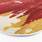 Cappadocian  Antique Turkish Kilim Rug Print Bath Mat Gallery Image 3