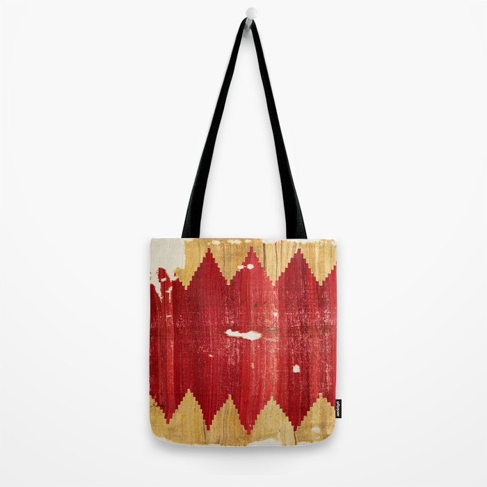 Cappadocian  Antique Turkish Kilim Rug Print Tote Bag Gallery Image 2