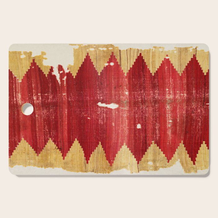 Cappadocian  Antique Turkish Kilim Rug Print Cutting Board Gallery Image 1