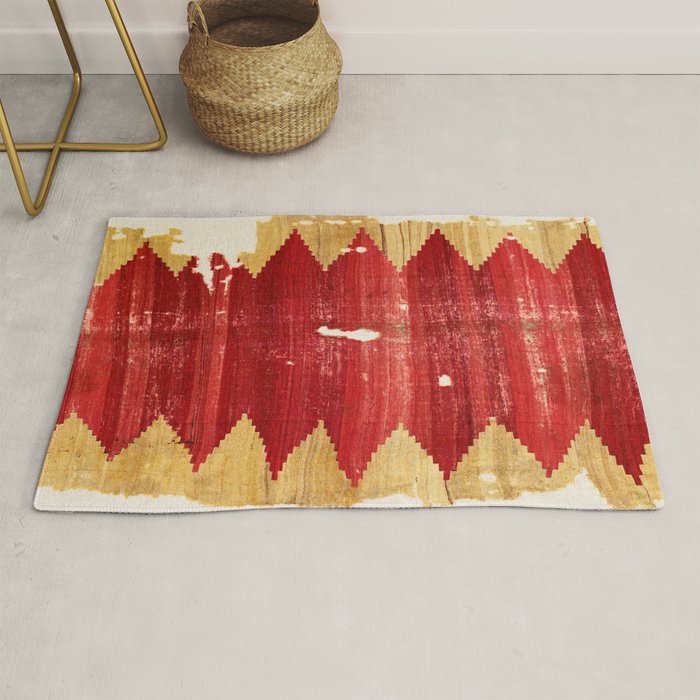 Cappadocian  Antique Turkish Kilim Rug Print Rug Gallery Image 1