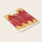 Cappadocian  Antique Turkish Kilim Rug Print Notebook Gallery Image 3