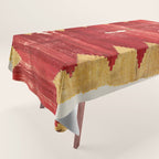 Cappadocian  Antique Turkish Kilim Rug Print Tablecloth Gallery Image 1