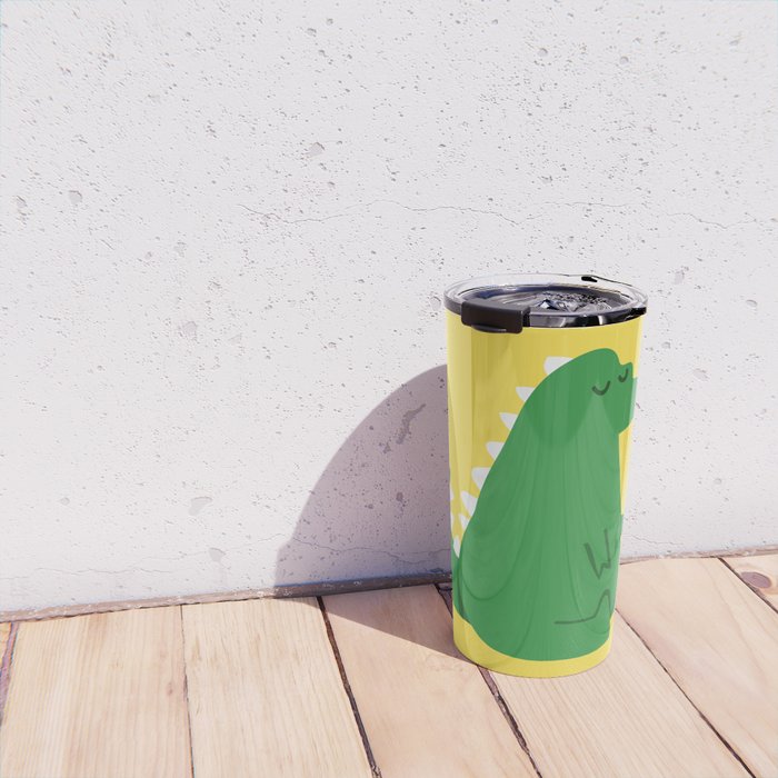 Dragon and Marshmallow Travel Mug Gallery Image 4