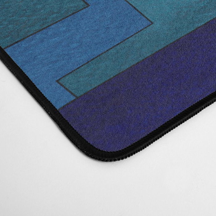 greece santorini abstract illustration Desk Mat Gallery Image 4
