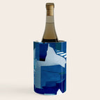 greece santorini abstract illustration Wine Chiller Gallery Image 3