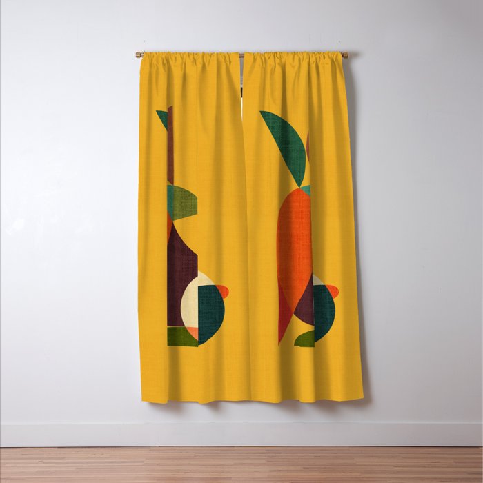 Rabbit Window Curtain Gallery Image 3