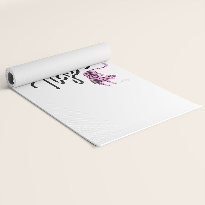 Go Get 'Em Tiger - Mint Palette Yoga Mat Gallery Image 2