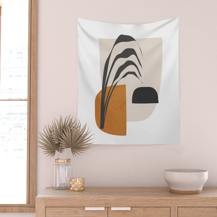 Abstract Shapes 3 Wall Tapestry Gallery Image 2