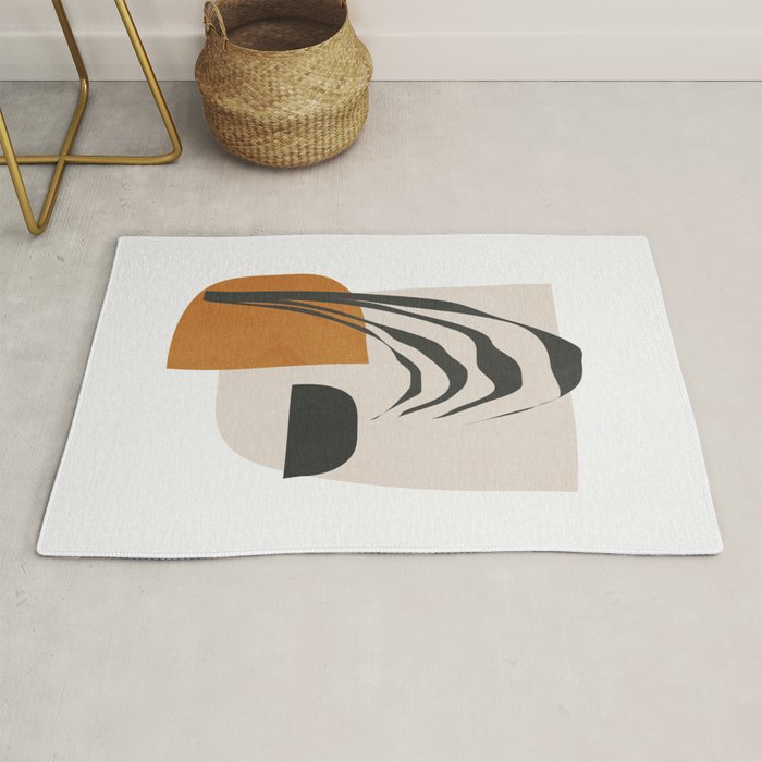 Abstract Shapes 3 Rug Gallery Image 1