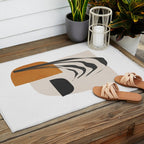Abstract Shapes 3 Outdoor Rug Gallery Image 2