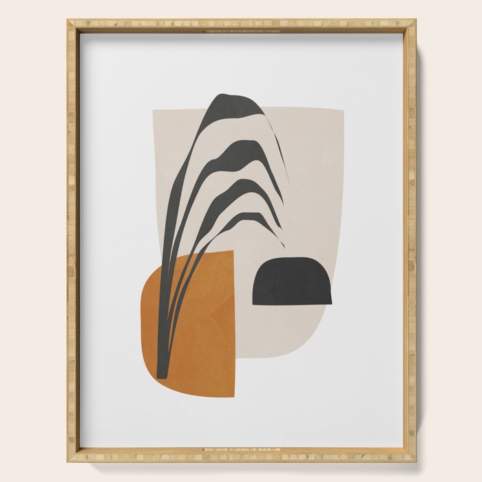 Abstract Shapes 3 Serving Tray Gallery Image 1