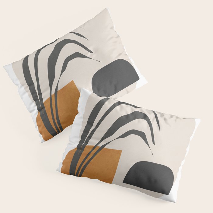 Abstract Shapes 3 Pillow Sham Gallery Image 1